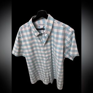 MIZZEN & MAIN PERFORMANCE MENSWEAR XL EUC BUTTON DOWN